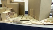 The final model, showing the project in its site.