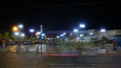 Pascuales center at night