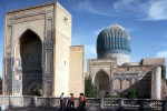 Photo of the The Gur-i-Amir Mausoleum in Samarqand