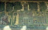 A detail of the Barada mosaic