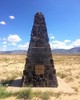 A photo of the White Sands Missile Range monument.