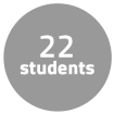 22 students took the class in Fall 2016.