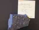 pyrite is iron disulfide.