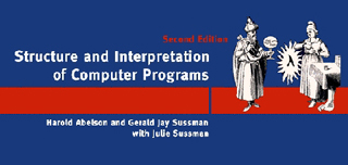Cover of the textbook, Structure and Interpretation of Computer Programs.