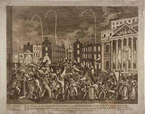 Celebrations in the City on George III’s Golden Jubilee.