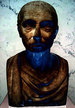 Bust of Immanuel Kant by Emanuel Bardou.