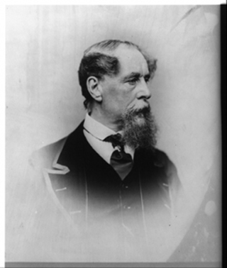 Charles Dickens portrait.