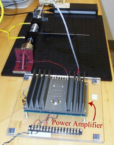 The power amplifier.